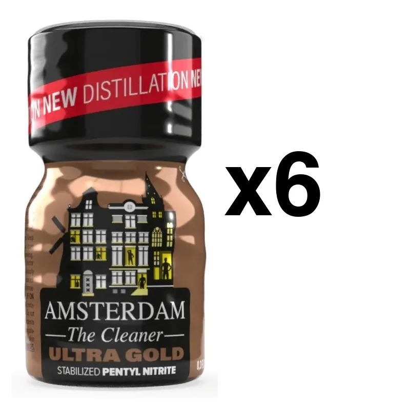 BGP Leather Cleaner AMSTERDAM ULTRA GOLD 10ml x6
